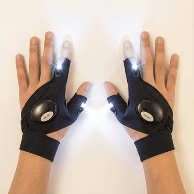 Guantes con luz LED