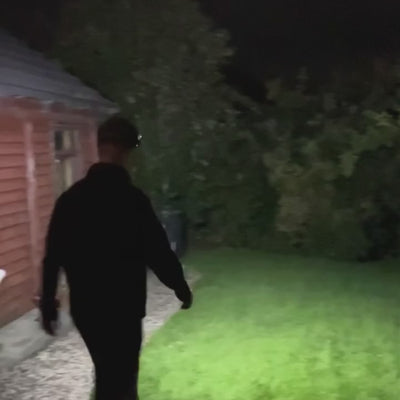 Lumenoc® Linterna Frontal 230° — Visión Total, Manos Libres