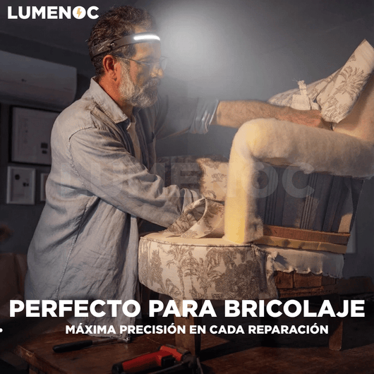 Lumenoc® 230º Linterna Frontal
